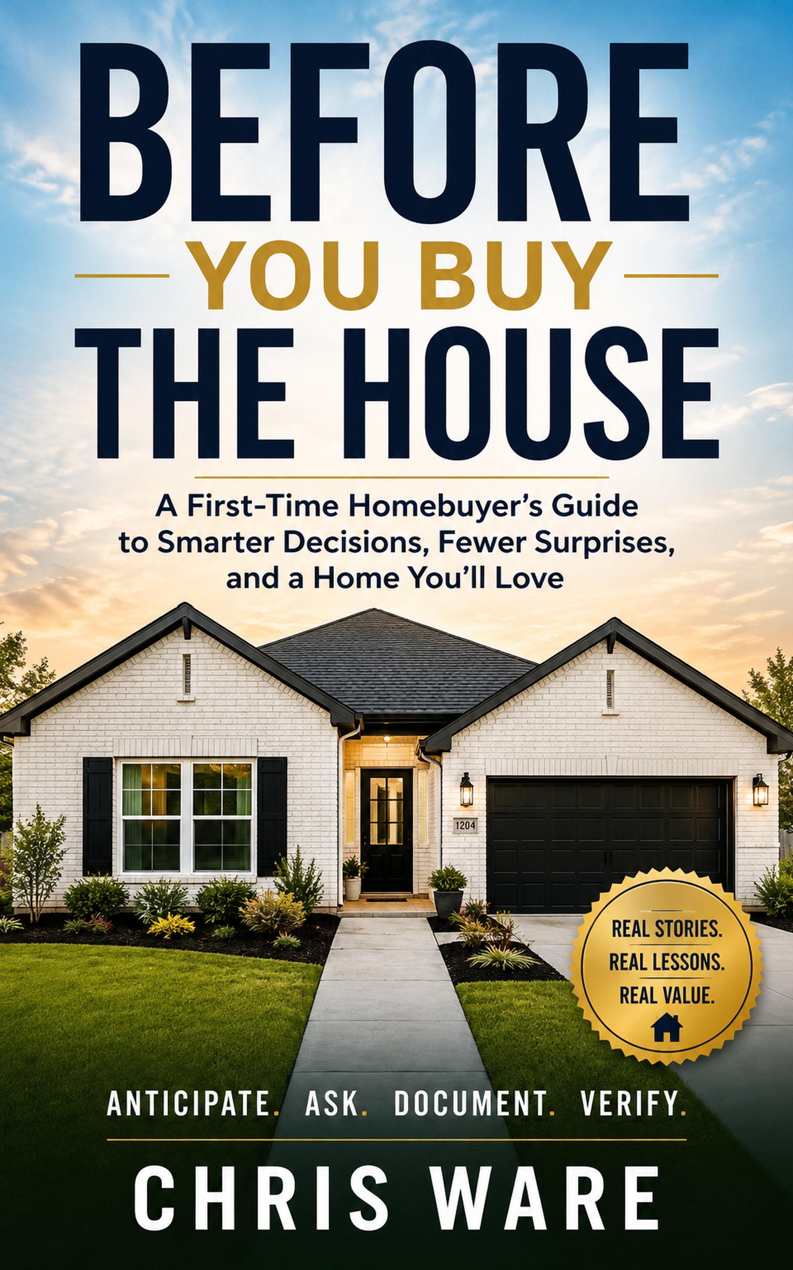 Before You Buy the House book cover by Chris Ware